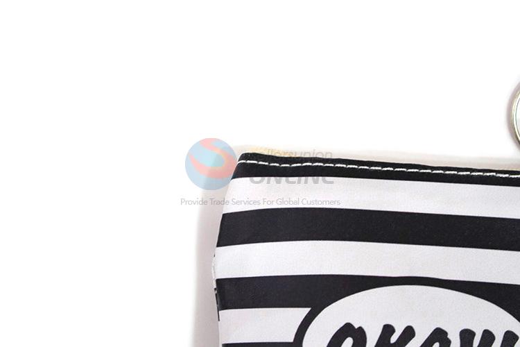 Fashion delicate top quality pvc printing coin bag