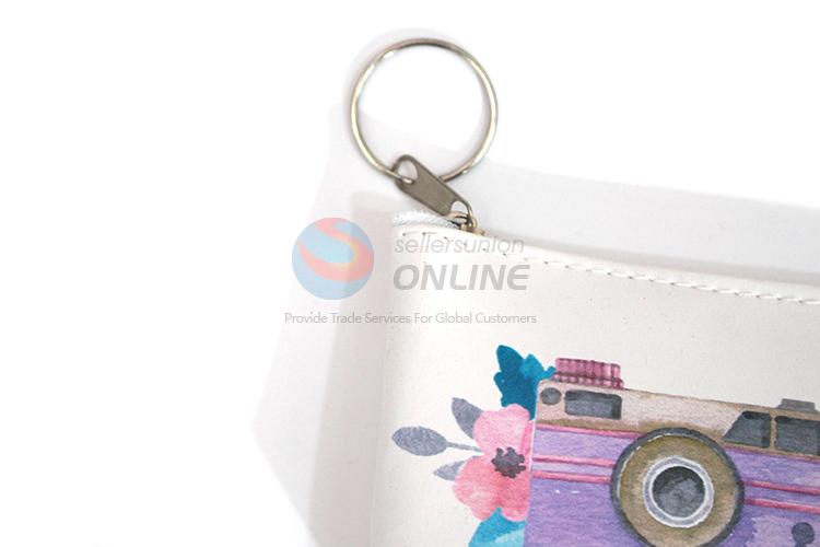 Popular design low price pvc printing coin bag