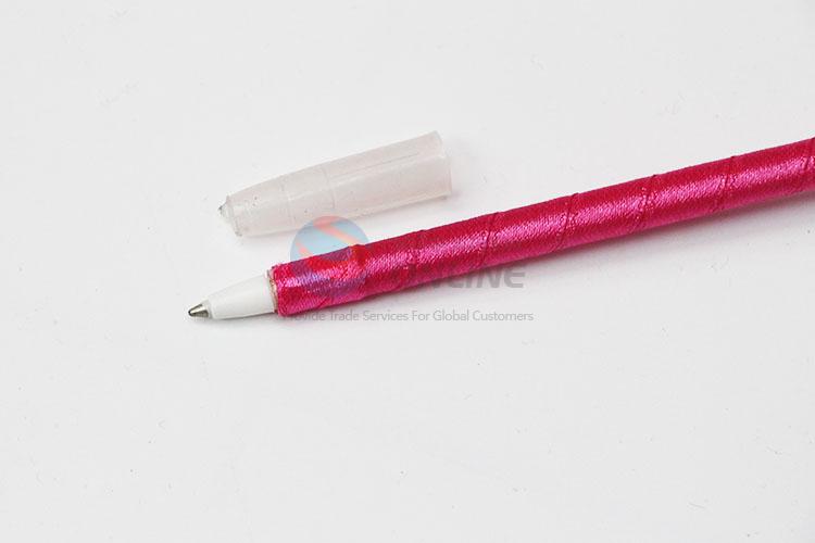 New Arrival Plastic Ball-point Pen with Flower Top