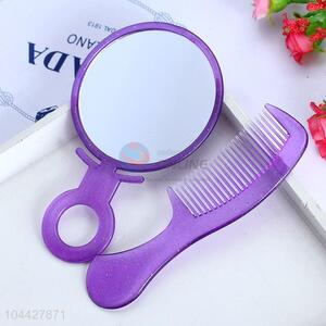 Low price new arrival plastic mirror&comb set