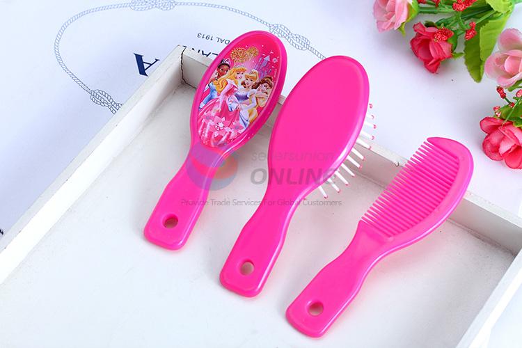 Factory sales cheap plastic mirror&comb set