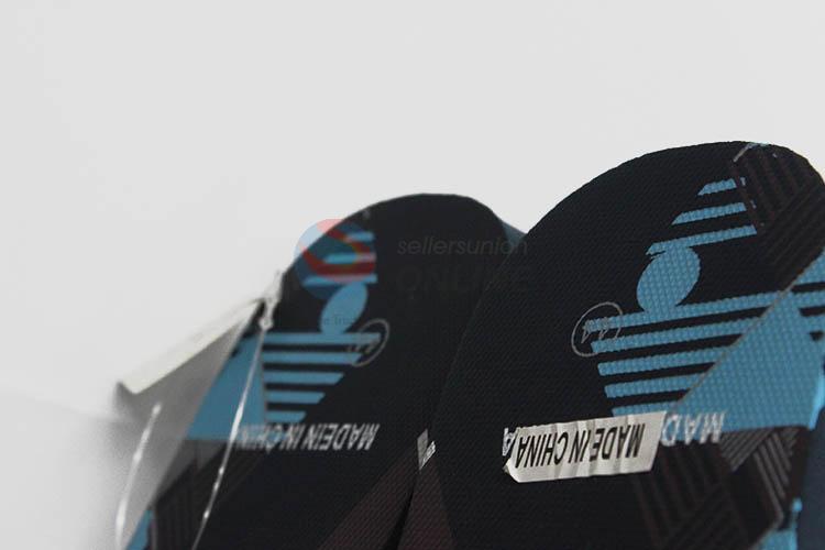 Top grade custom priting flip flops for men