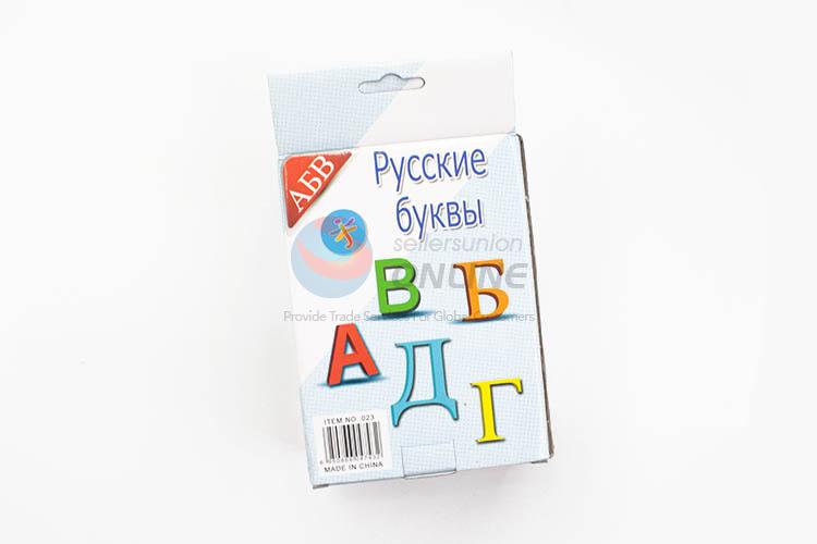 Top sale educational English letters magnet