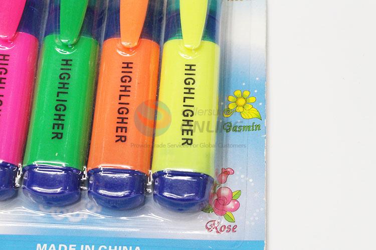 China Wholesale Plastic Highlighters Set