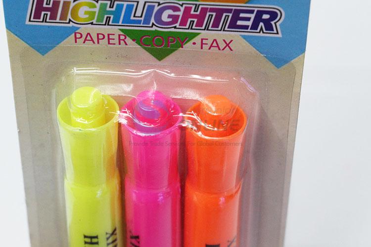 Wholesale Plastic Highlighters Set