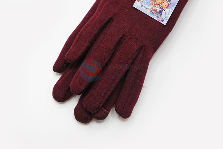 Factory Sale Fashion Winter Warm Soft Women Gloves