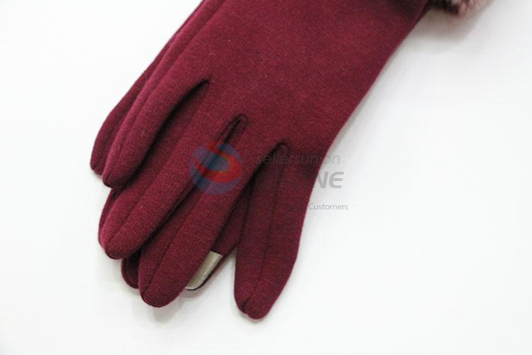 Promotional Item Winter Women Warm Mitten Fashion Gloves