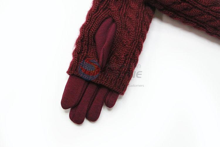 Cheap Professional Fashion Winter Warm Soft Women Gloves