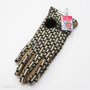 China Factory Winter Women Warm Mitten Fashion Gloves