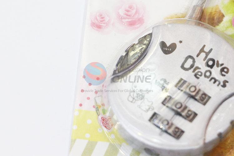 Hot Sale Round Shaped Password Mini Luggage Number Lock