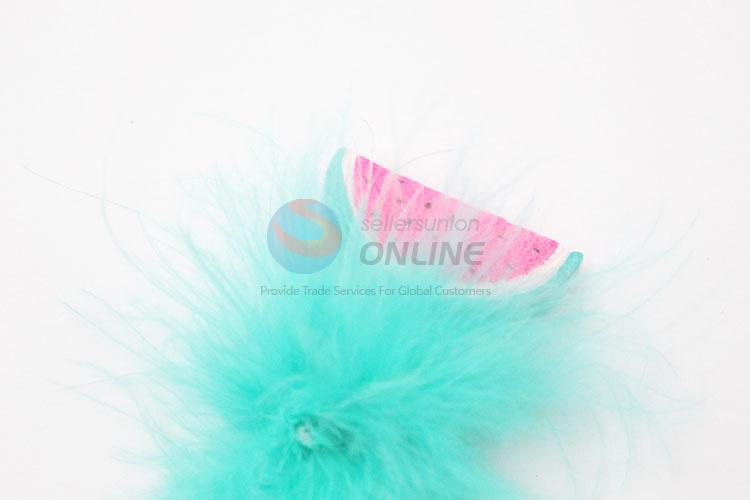 Watermelon Design Feather Plastic Ballpoint Pen