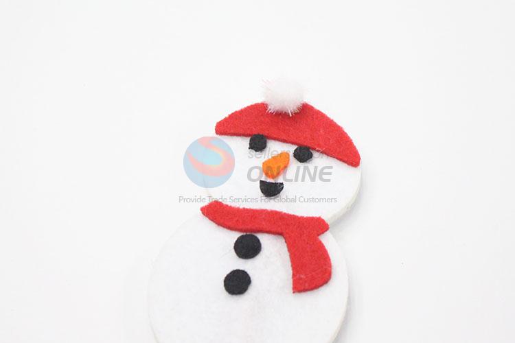 Snowman Design Plastic Ballpoint Pen