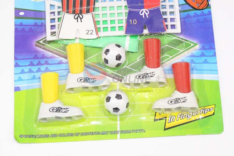 Creative Design Plastic Game Toy Finger Football