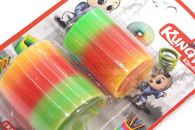 Best Sale Plastic Rainbow Spring Children Educational Toy