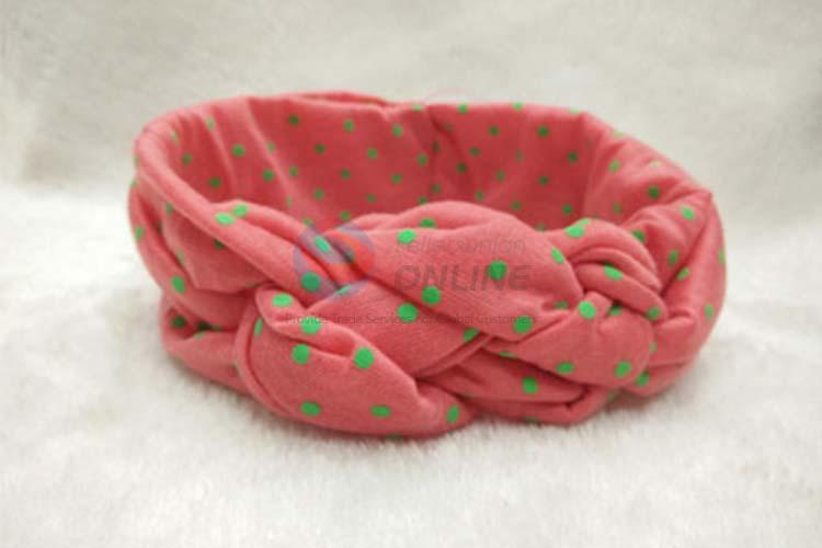 Top Quality Low Price Dot Rabbit Ears Hair Band For Baby