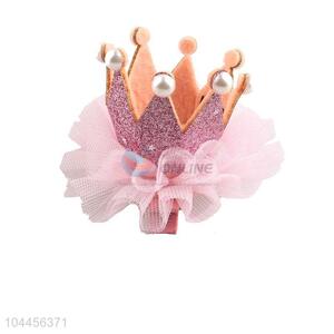 Super Quality Girls Crown Hair Pin For Promotional