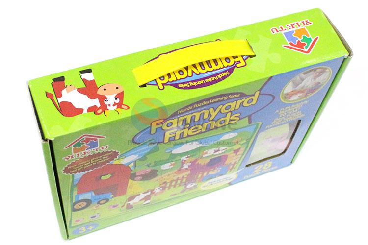 New Design Farmyard Friends Series Floor Puzzle For Children