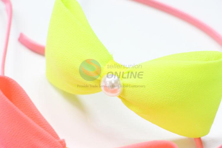 China Factory Price Bowknot Hair Clasp Headband Accessories