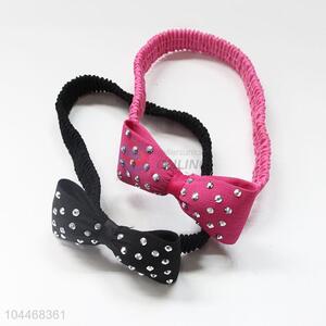 Low Price Top Quality Three Colors Bowknot Hair Accessories Hair Band