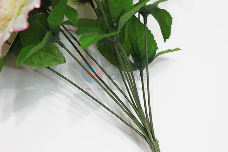 Popular design low price fake bouquet artificial flower