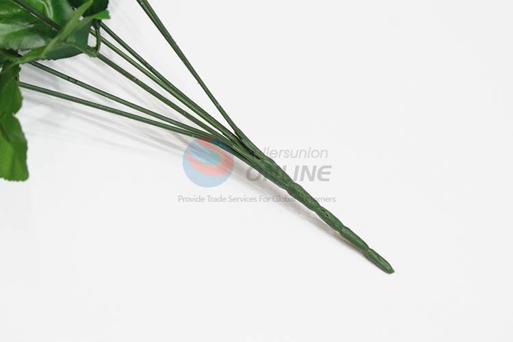 High sales promotional fake bouquet artificial lily