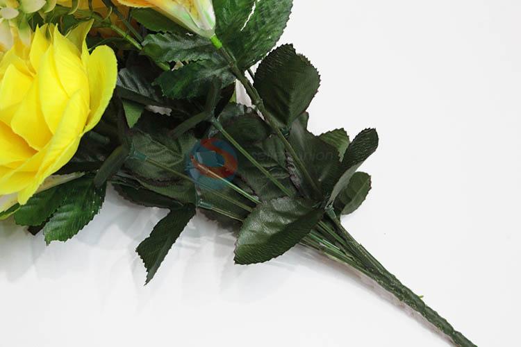 China wholesale promotional fake bouquet artificial combined flower