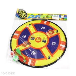 Popular Funny Gunshot Game Toy Cloth Dart Board Sport Toy