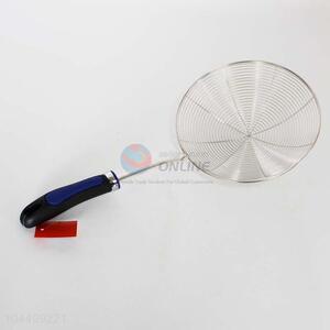 Kitchen Tools Iron Mesh Strainer with Plastic Handle