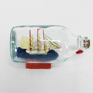 Glass Crafts Wishing Bottle