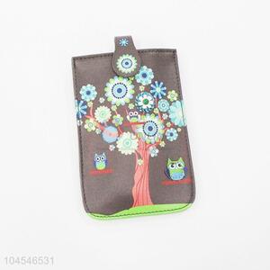 Owl pu bank/id card bag
