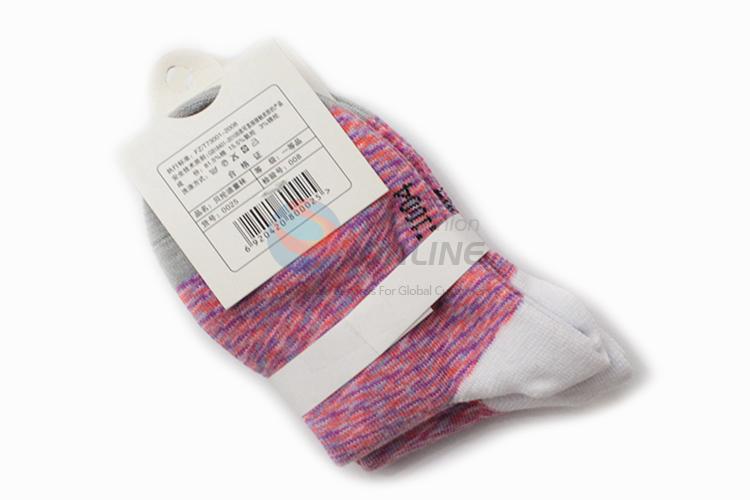 Fancy design hot selling printed children cotton socks