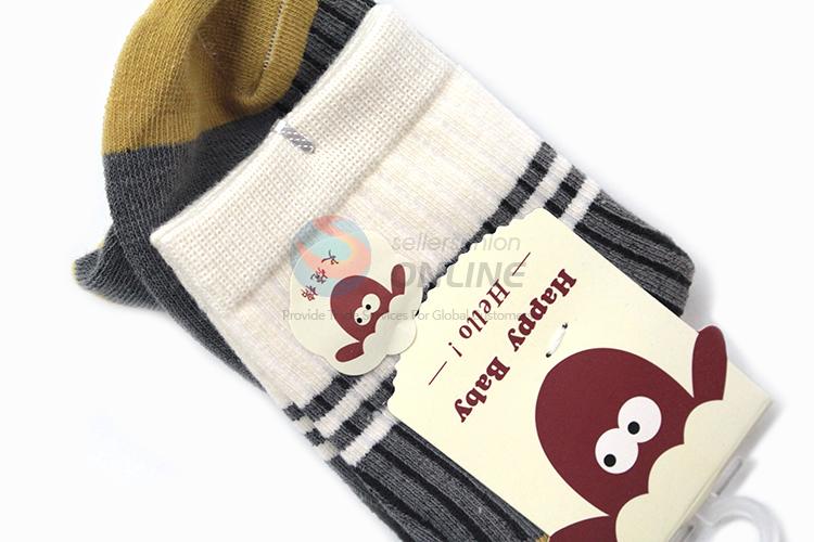 Customized cheap newest printed children cotton socks