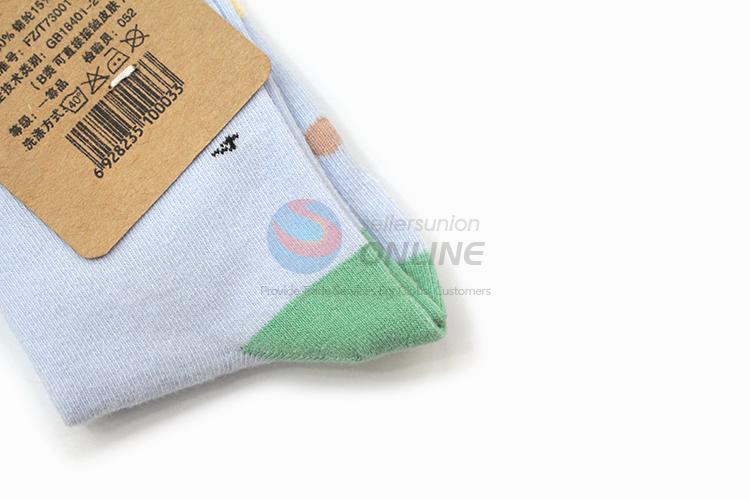 Competitive price hot selling printed children cotton socks