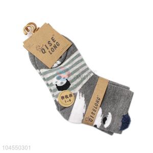 Factory supply cheap printed children cotton socks