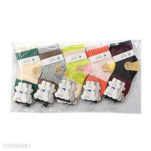 Cheap wholesale best selling printed children cotton socks