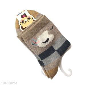 New design printed children cotton socks