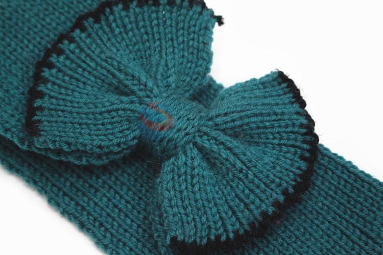 Cheap wholesale winter knitted bowknot headband