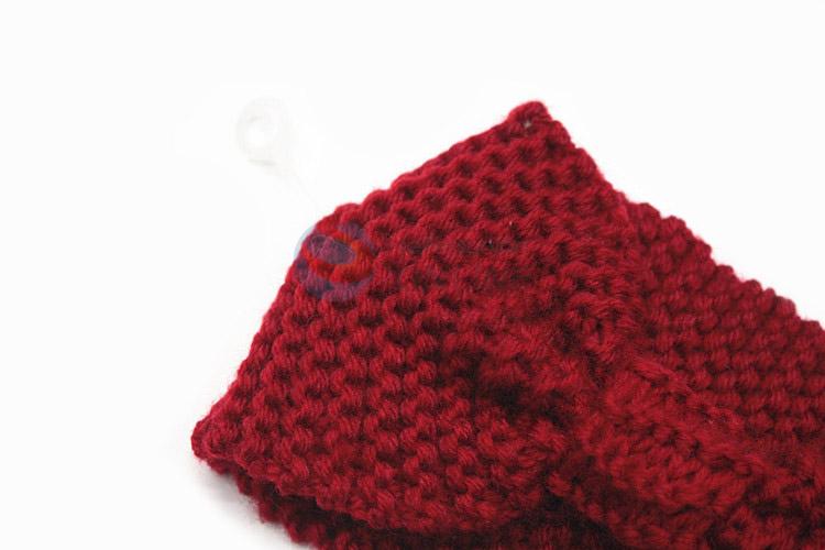 Wholesale winter knitted bowknot headband