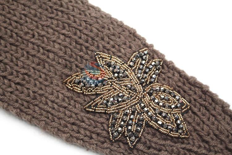 Nice classic cheap winter knitted headband