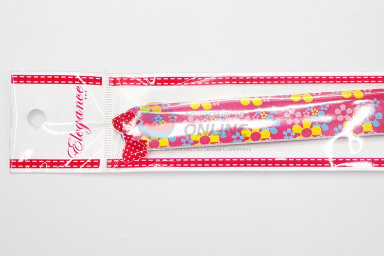 Low price flower pattern nail file