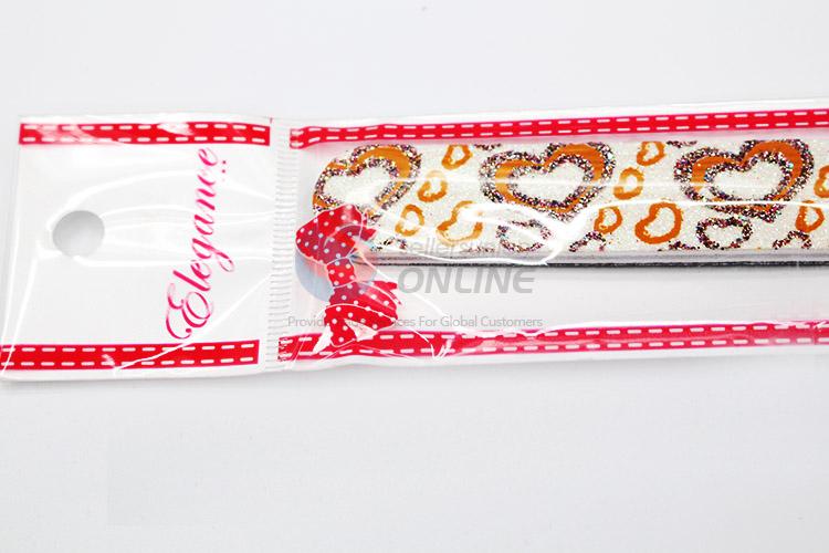 Hot sales good cheap heart pattern nail file