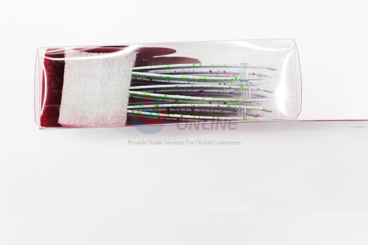 Fashion style best 12pcs tweezers