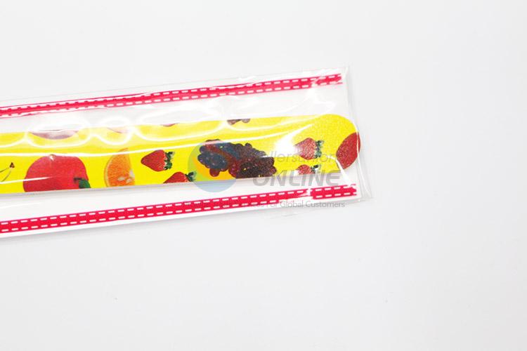 Cheap high quality fruit pattern nail file