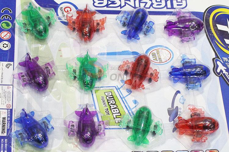 High Quality Kids Favor Cartoon Plastic Plane Model Toys