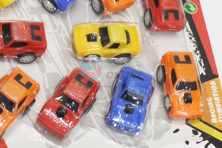 Popular Promotion Child Vehicle Toys Plastic Pull Back Toy Car