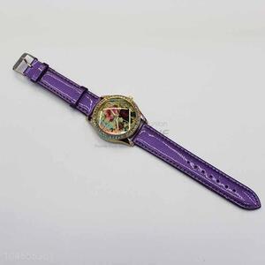 Promotional Gift PU Woman Fashion Watch