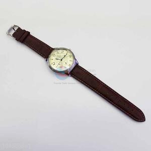 China Wholesale PU Man Fashion Watch