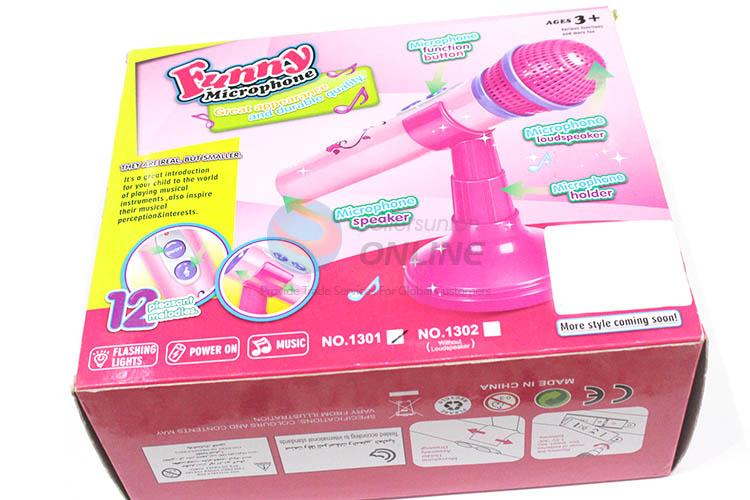 Popular Plastic Simulation Microphone Model Toy For Children