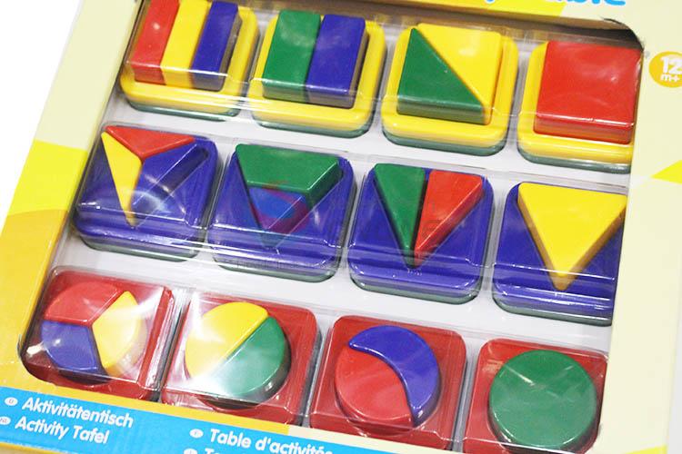 Best Quality Colorful Activity Table Changeable Blocks