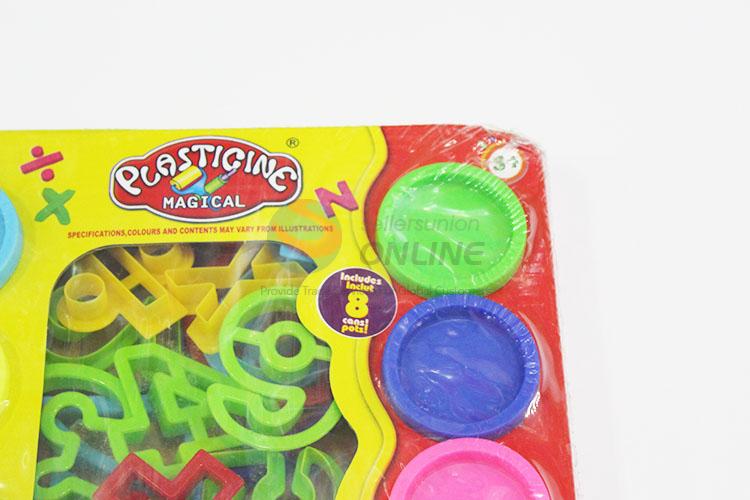 Number Design Kids Plasticine Toy